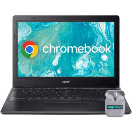 [해외]Acer 크롬북 311 노트북, 11.6인치 비즈니스 및 학생용 크롬 OS 노트북 4GB RAM 320GB 스토리지(64GB eMMC+256GB 4GB RAM | 64GB