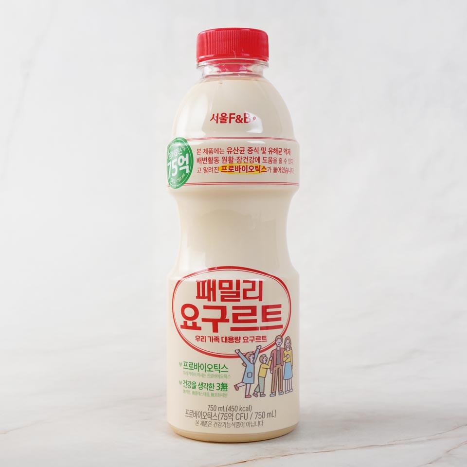 메가마트 패밀리 요구르트 750ml - 상품 이미지