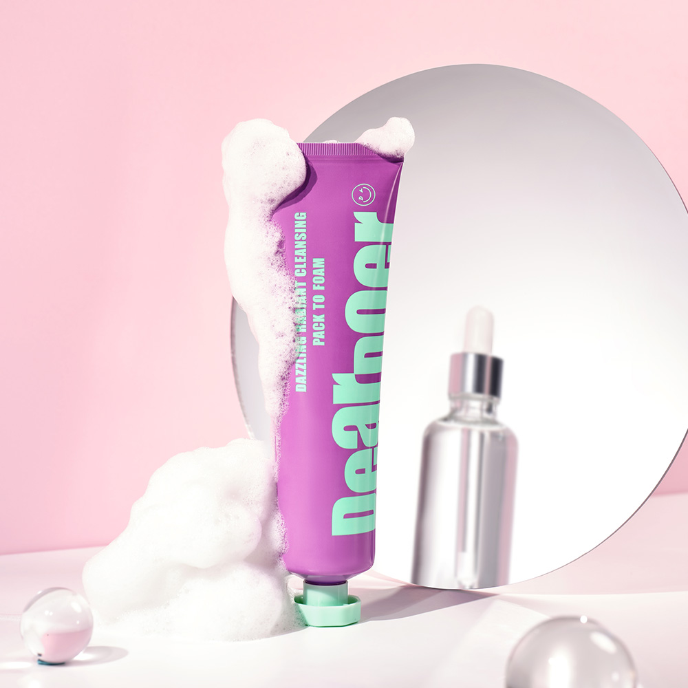 디어도어 촉촉한 대즐링 비건 광채 팩 클렌저 올리브영 폼클렌징 100ml, 1개 - 상세 이미지 3