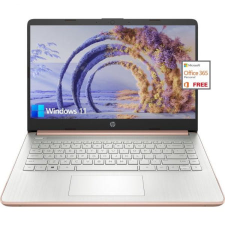 [해외]HP 14인치 노트북 컴퓨터,얇은 경량 14 대학생,인텔 컴퓨터 PC, 8GB RAM 64GB eMMC+128GB SD 카드, Windo 8GB RAM | 192GB Sto