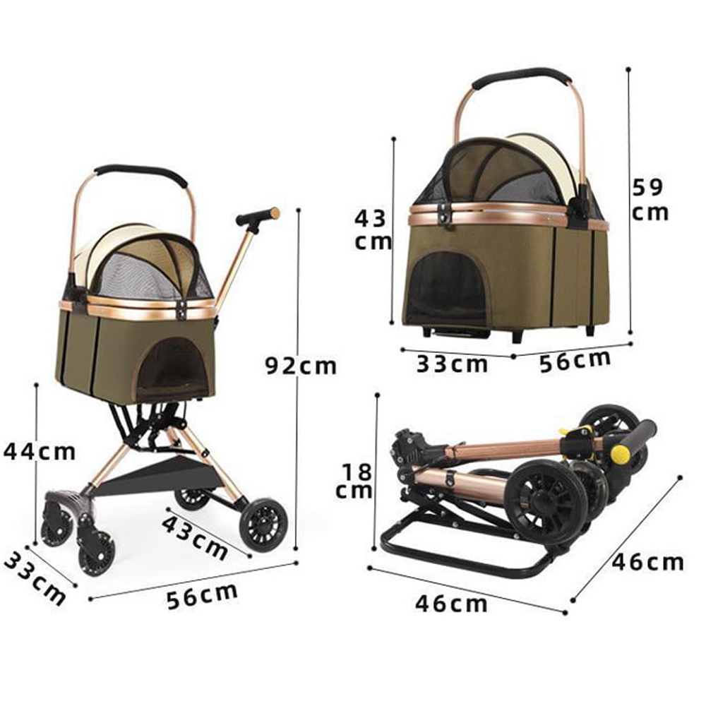 개과천선 델리온 반려동물 유모차 강아지 캐리어 애견 개모차 유모차