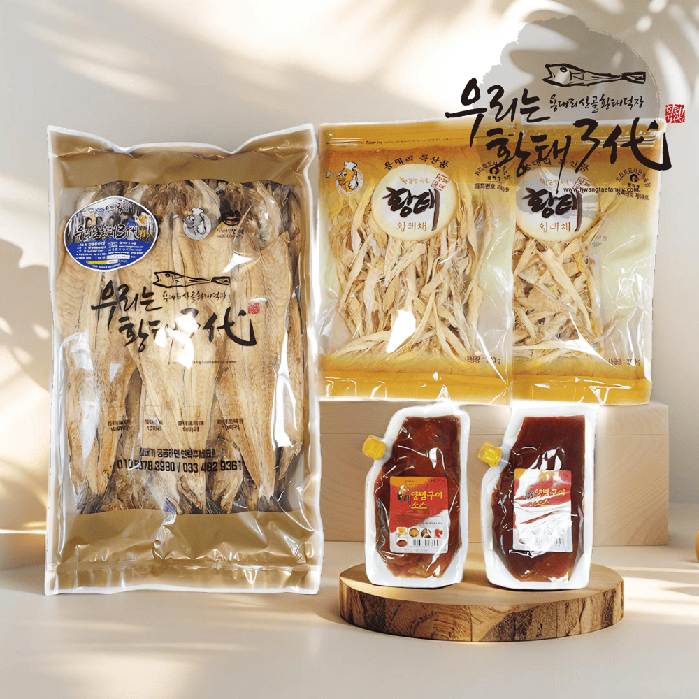 용대리 황태 선물세트 종합 1호 인간극장 산골황태덕장 - 상세 이미지 2