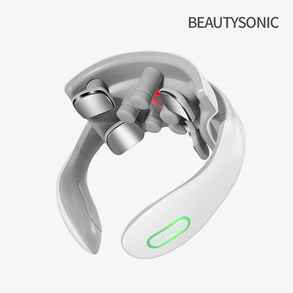 뷰티소닉 에어바인 EMS 목마사지기 무선 저주파 온열찜질 승모근제거