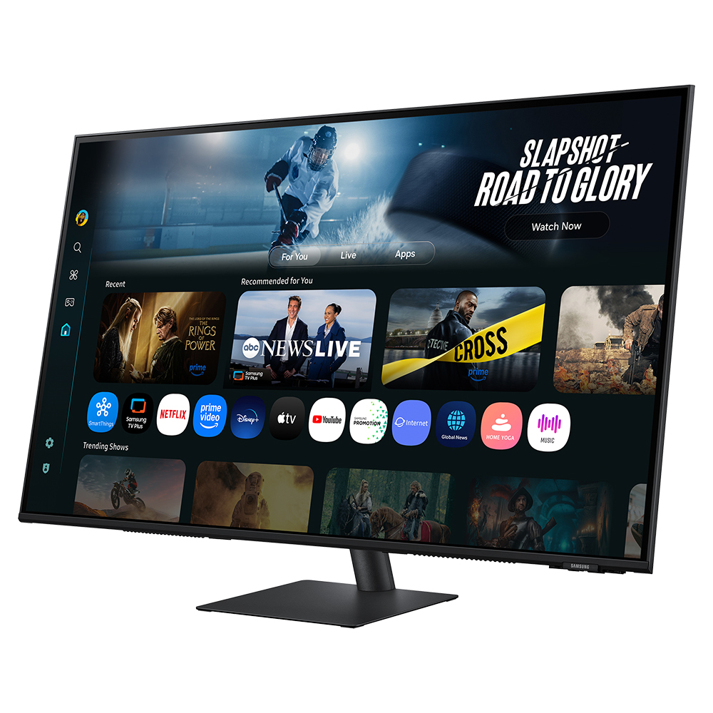 삼성전자 S43FM700 스마트모니터 M7 M70F 107.9cm(43인치) 4K UHD 블랙 - 상세 이미지 2