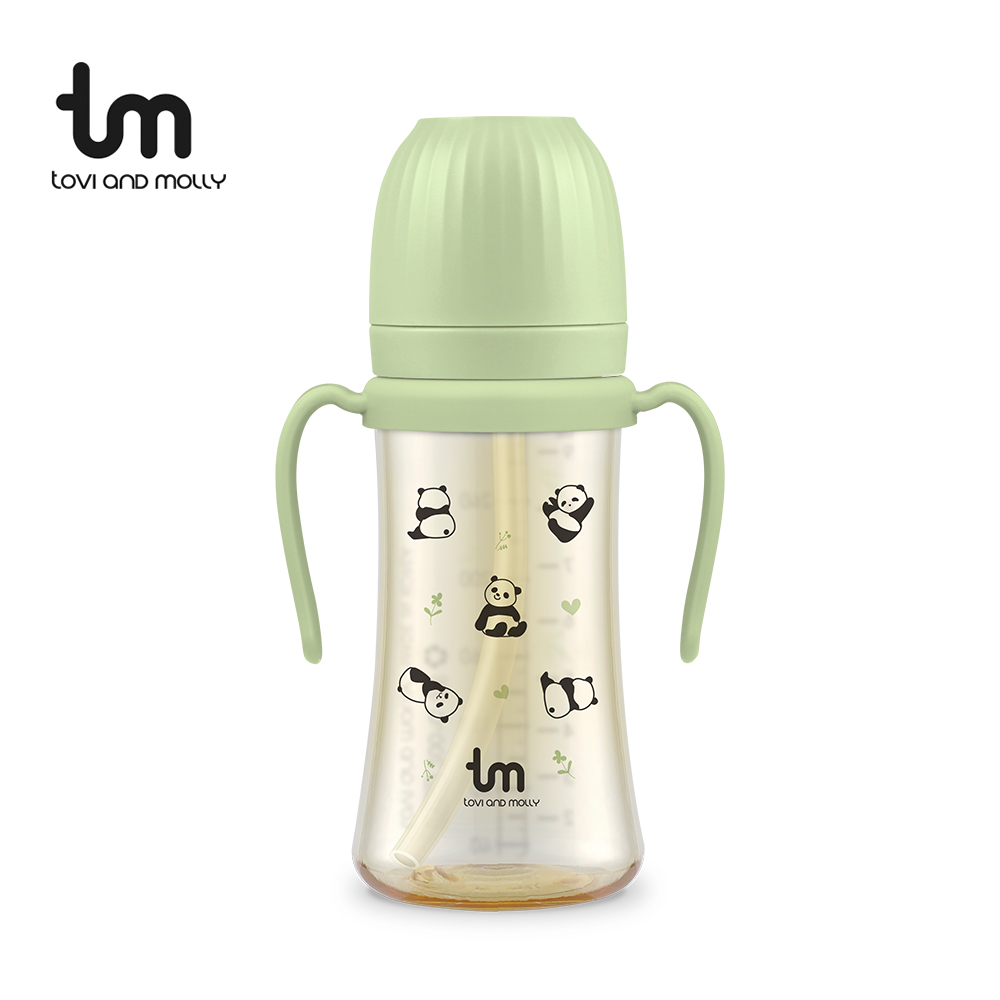 [토비앤몰리] 포포 새지 않는 아기 유아 이유식 자기주도 빨대컵 180ml 280ml 이미지 6