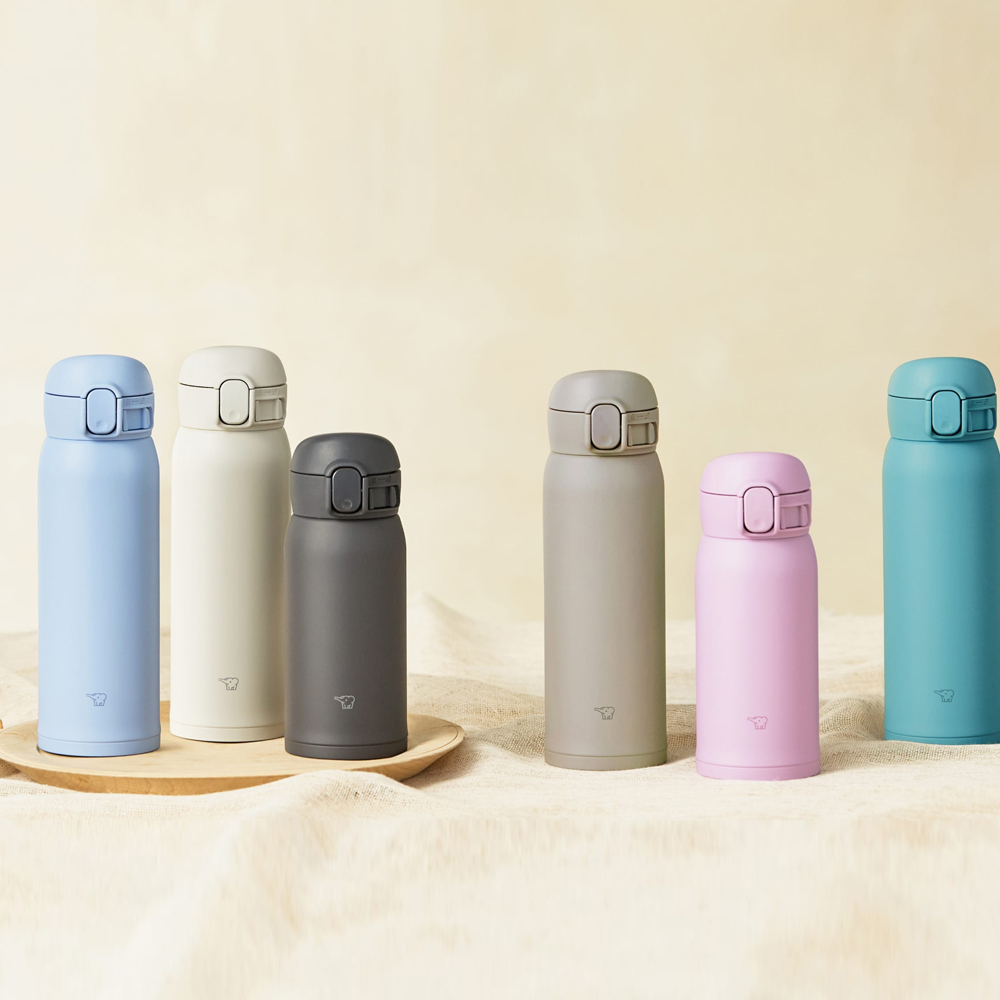 조지루시 초경량 360ml 강화코팅 심리스 리드 원터치 텀블러 보온병 보냉병 - 상품 이미지