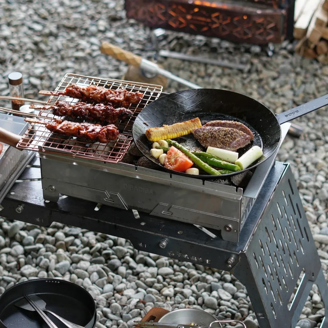 디바디바 화로대 숯불 바베큐 접이식 화로대 캠핑그릴 숯불화로 불멍 캠핑화로