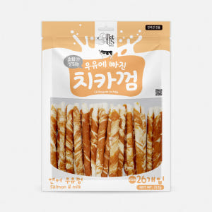 펫어스 치카 강아지양치껌 강아지스틱 오래먹는간식 연어우유껌, 스틱형, 2... 솔직 후기 | 실제 사용자 리뷰 총정리 - 상품 이미지 1