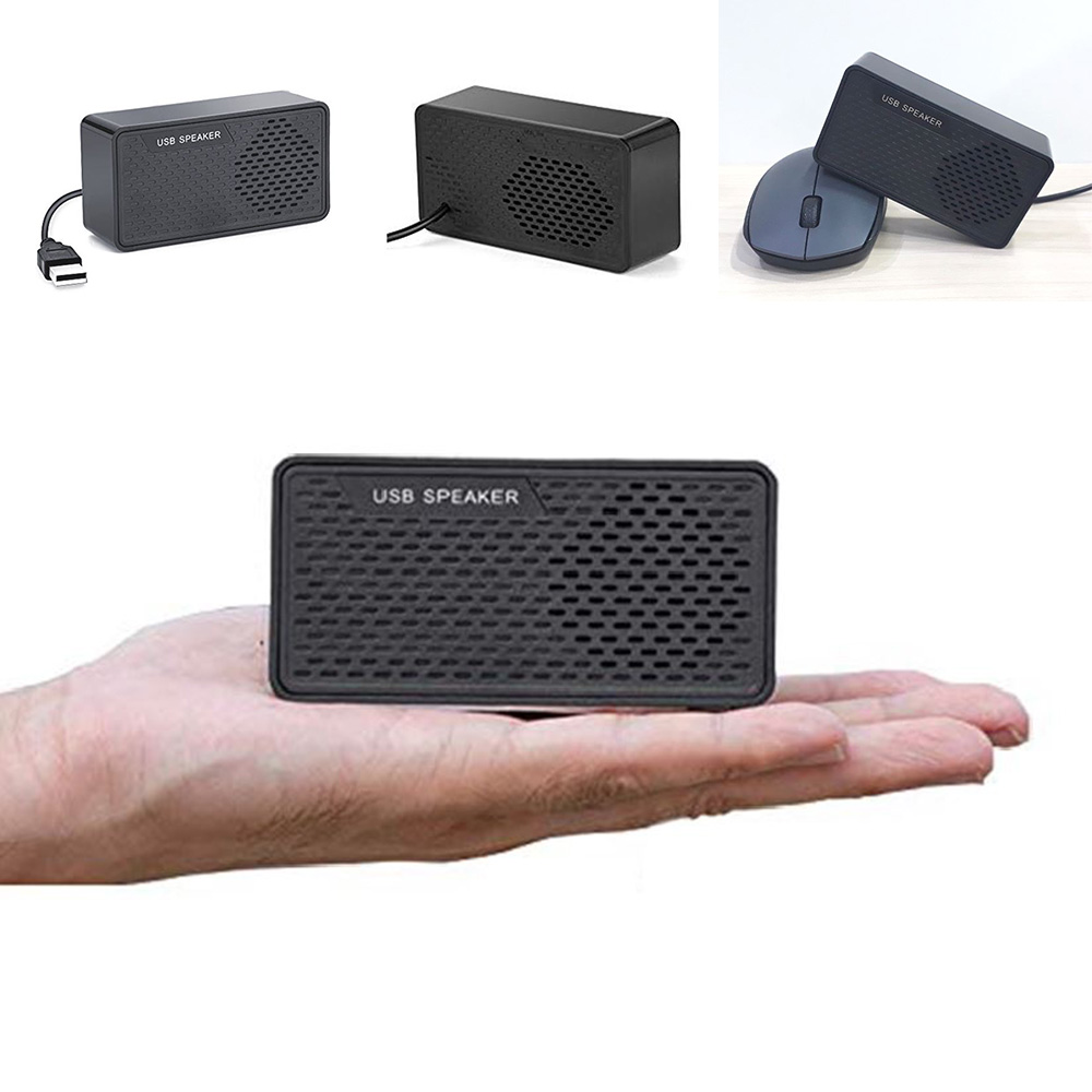 초경량 고음질 스피커 공간활용 usb 미니 음향기기 - 상품 이미지