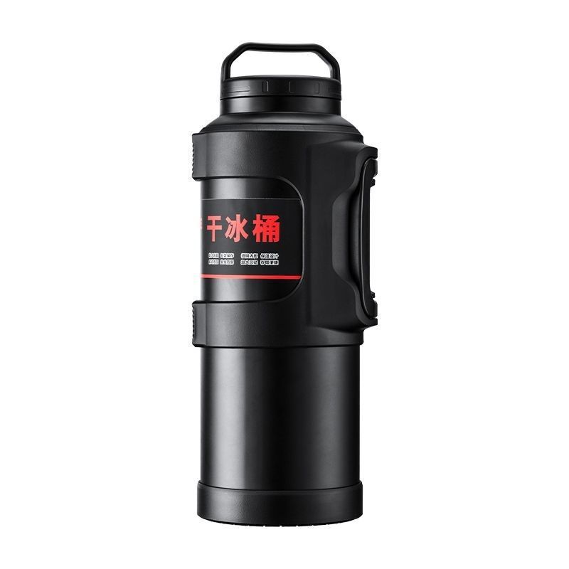 드라이아이스 보관통 대용량 얼음 보냉통 아이스 버킷 4L 스틸