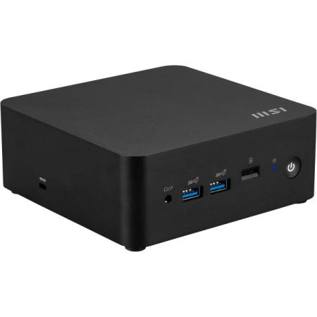 MSI [해외]MSI Cubi NUC 베어본 데스크톱, 인텔 코어 7-1365U, DDR5 슬롯 2개(최대 64GB), vPRO 엔터프라이즈, WiFi 6E, 3년 선행 교체(13MQG-