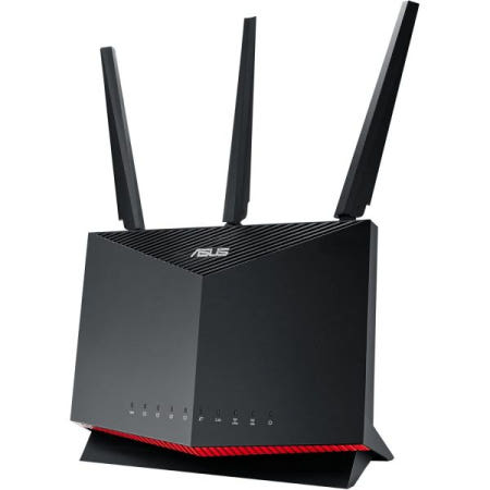 [해외]ASUS RT-AX86U (AX5700) 듀얼 밴드 WiFi 6 확장형 게이밍 라우터, 2.5G 포트, 모바일 게임 모드, 포트 포워딩, 구독 없는 네트워크 보안, 인스턴트