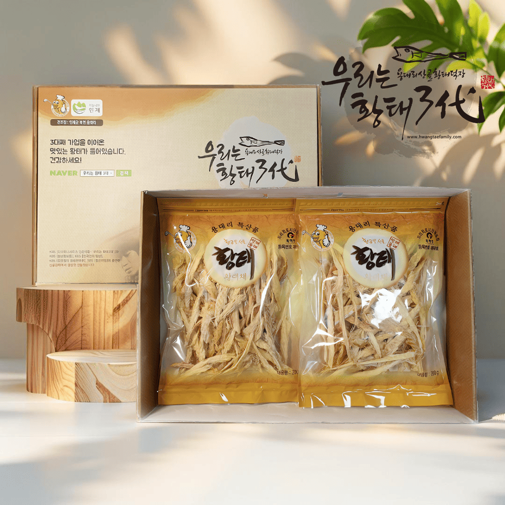 용대리 황태채 선물세트 400g 인간극장 산골황태덕장 - 메인 이미지
