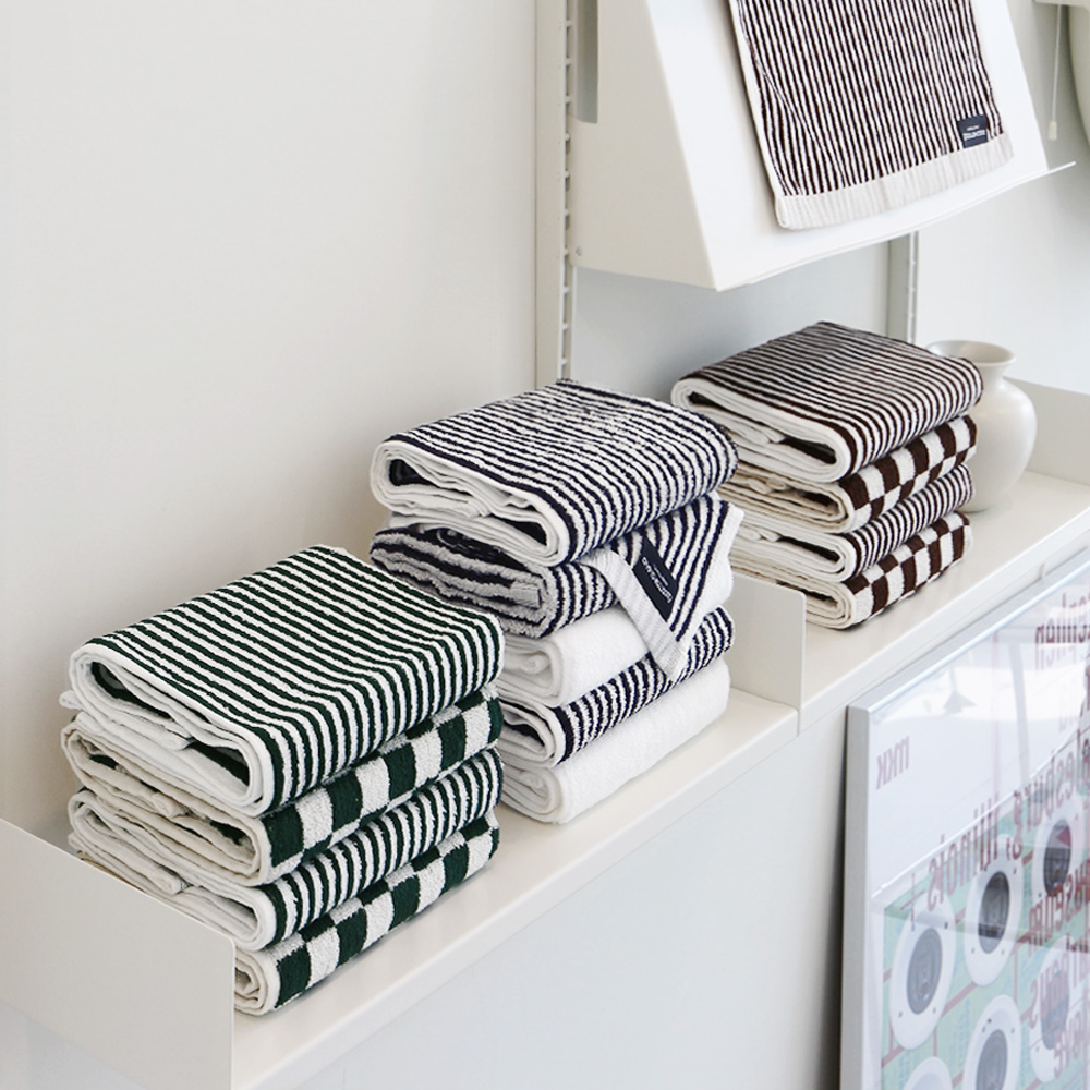 [단독] 코튼클라우드 호텔 수건 150g 믹스 하이브리드사 뱀부 혼방 10장