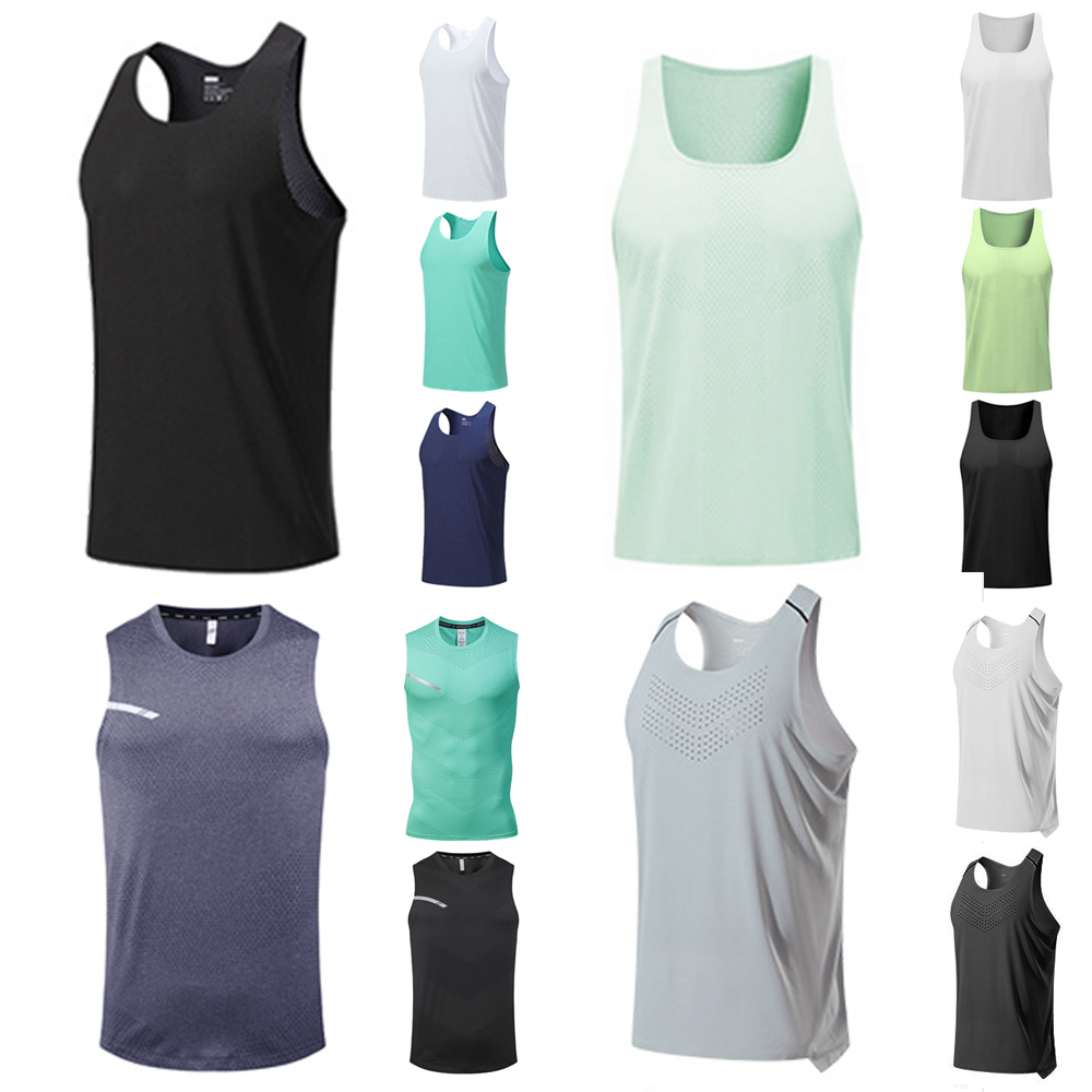 싱글렛 마라톤 러닝 민소매 헬스 운동 나시 무봉제 러닝복