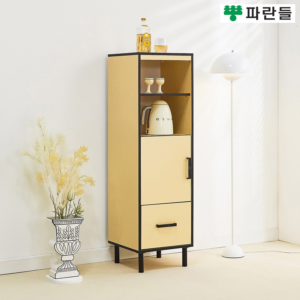 파란들가구 LPM 400 틈새수납장 주방수납장 다용도수납장 - 메인 이미지