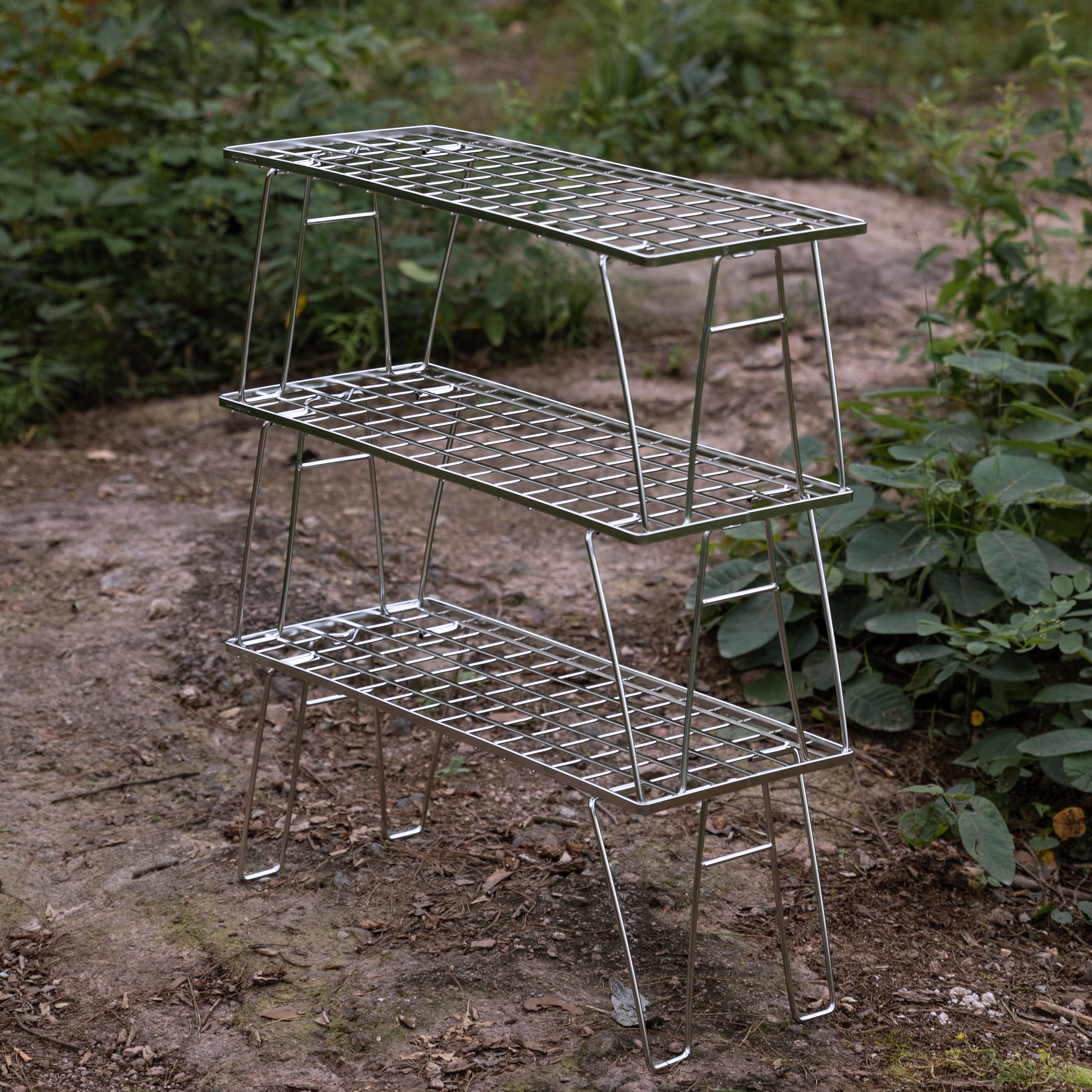 캠핑문 올스텐 라이트 미니멀 필드랙 PRO 멀티 경량 쿨러스탠드 T-225A