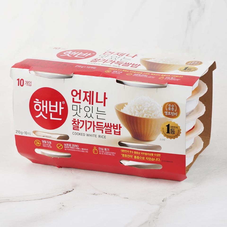 메가마트 CJ 햇반 찰기가득쌀밥 210gx10 - 상세 이미지 2
