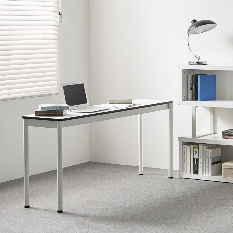 e스마트 레브 슬림책상 철제 책상겸테이블 1400x400mm