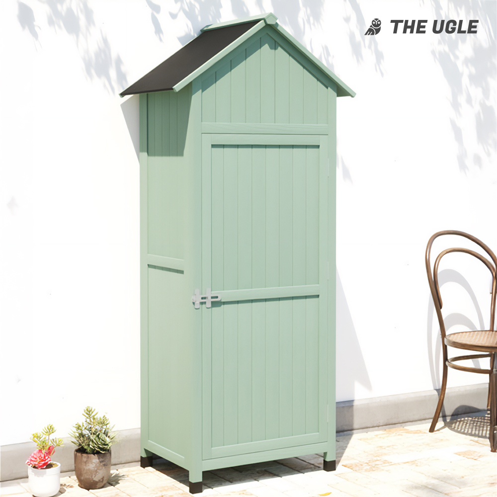 야외 수납장 주택 미니 창고 수납함 소형 농기구 보관함
