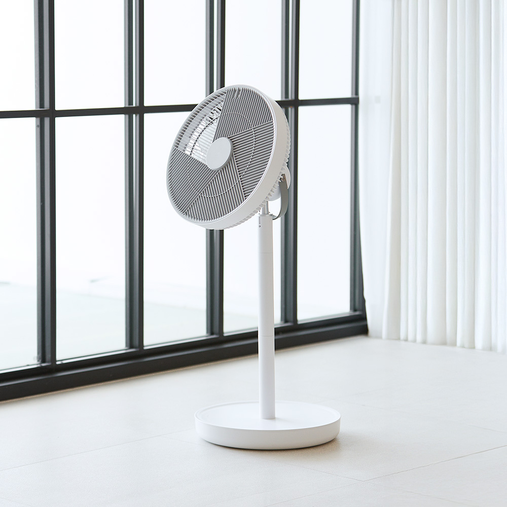르젠 보관 수납 초간편 저소음 프리미엄 BLDC 무드등 무선 선풍기 서큘레이터 - 상세 이미지 5