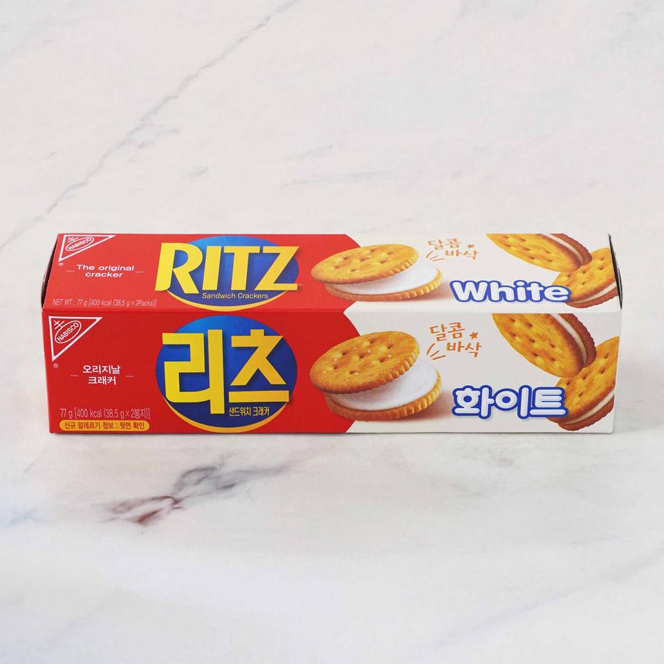 메가마트 동서 리츠 샌드위치 크래커 화이트 77G - 메인 이미지