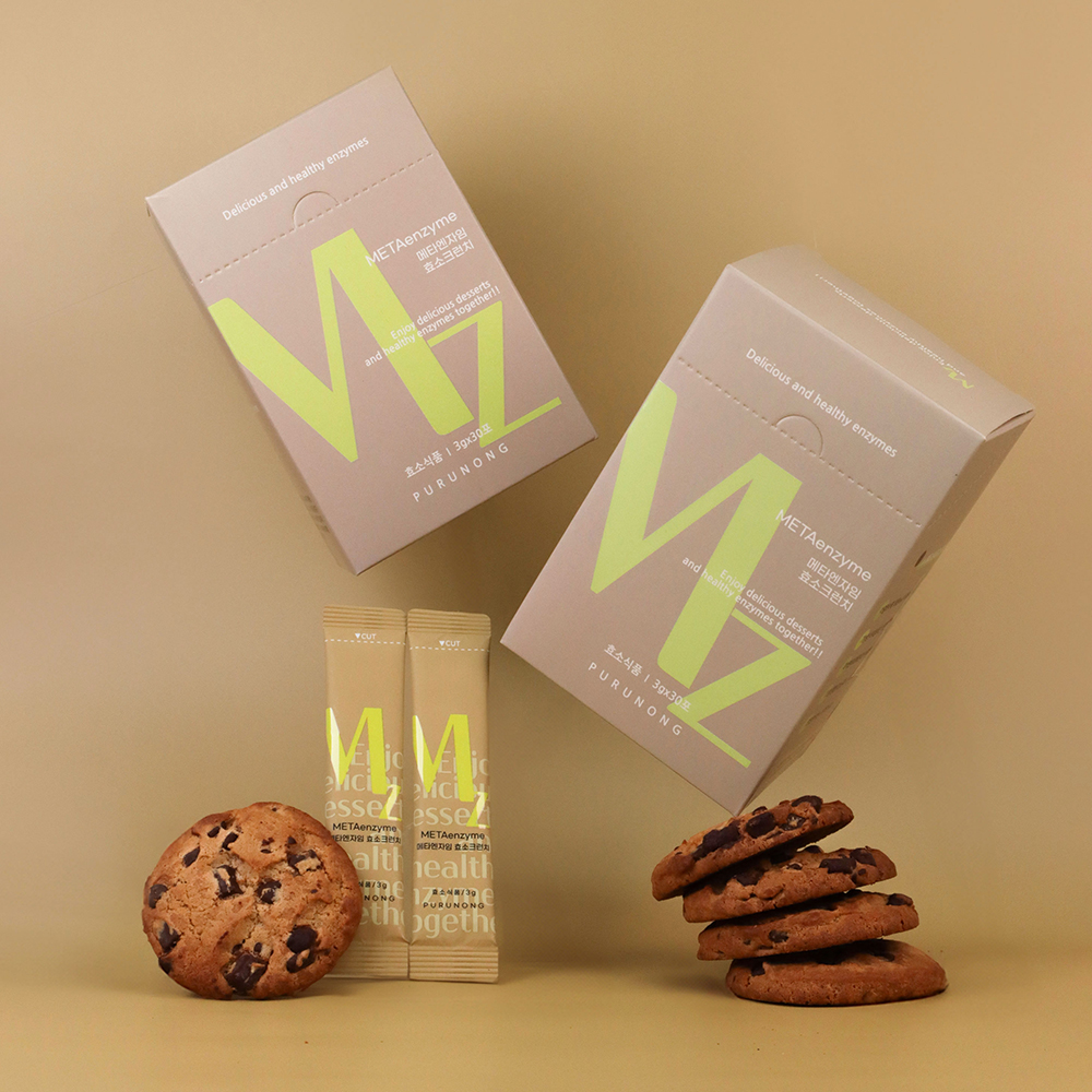 MZ 효소크런치 탄수화물 단백질 분해효소 초코쿠키맛 3g x 30포 - 상세 이미지 5