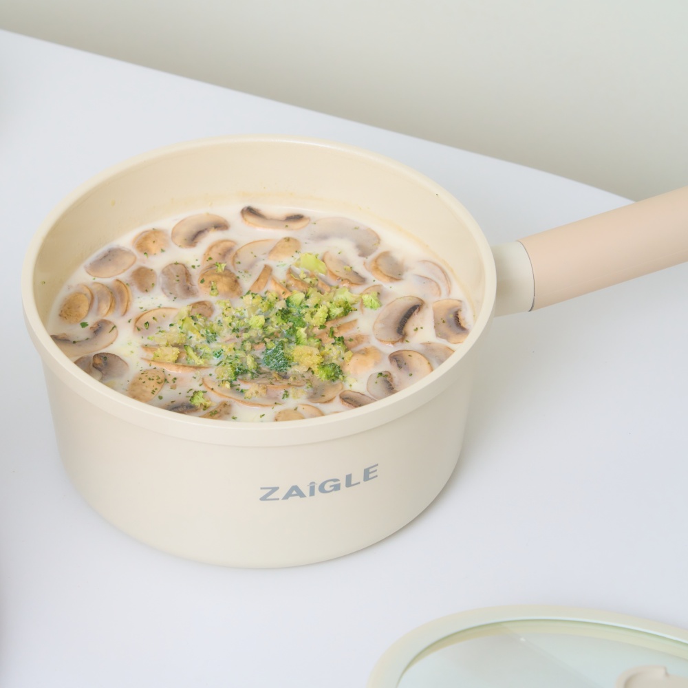 자이글 블룸 인덕션 겸용 국산 편수냄비 18cm 라면냄비 1인용 - 상세 이미지 5