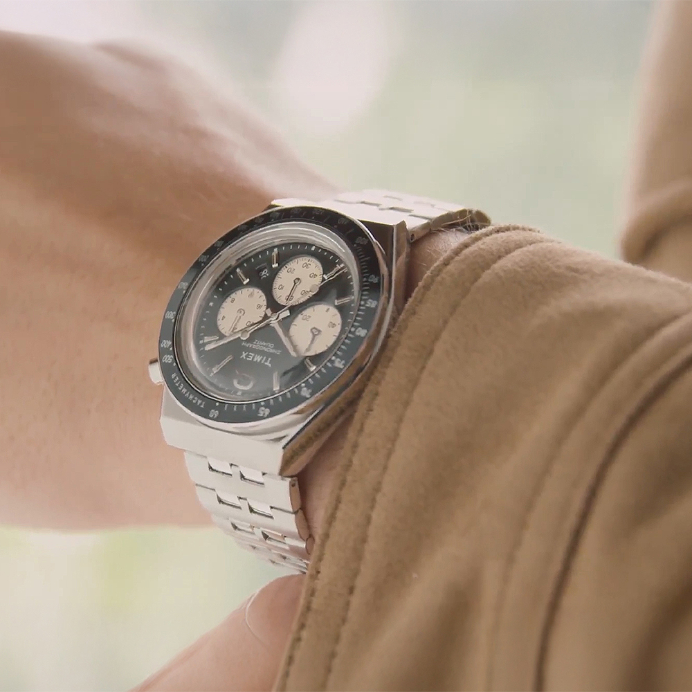 타이맥스 Q TIMEX 크로노그래프 스톱워치 스포츠시계 40mm TW2V42600 - 상세 이미지 4