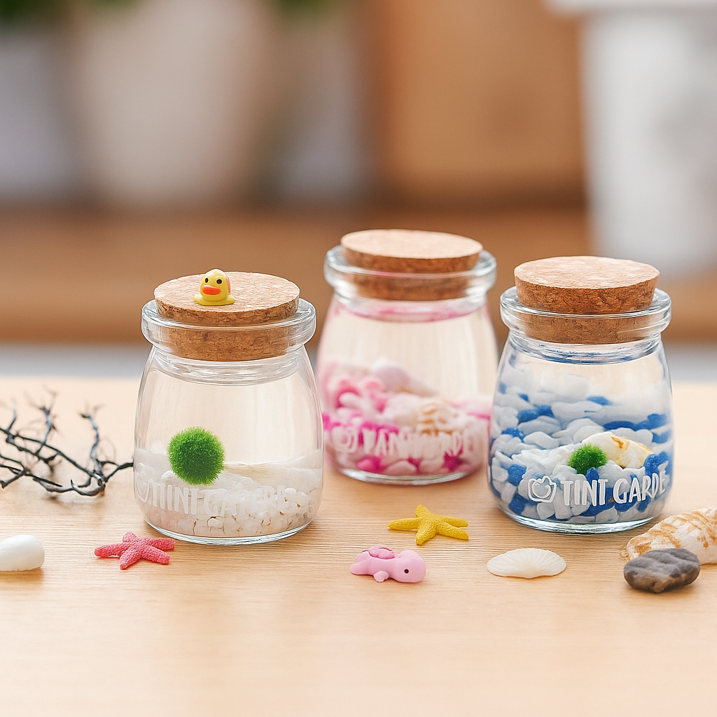 푸딩병 마리모 수중 애완 식물 키우기 DIY 세트