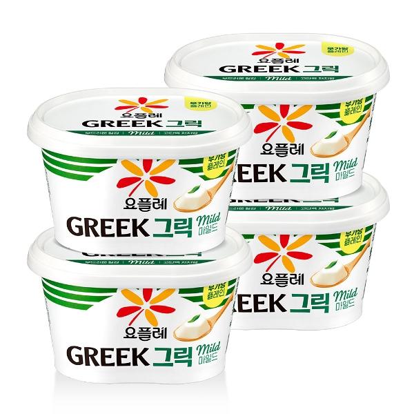 빙그레 그릭요거트 마일드 무가당 플레인 400ml, 2개 - 상세 이미지 2