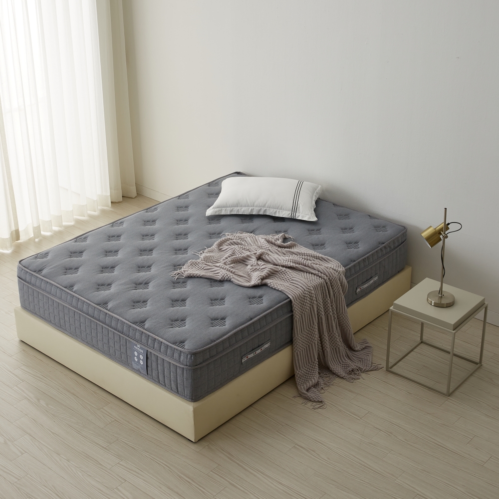 단단한 싱글 매트리스 바닥 침대 견고한 파워스프링 원룸 유로탑