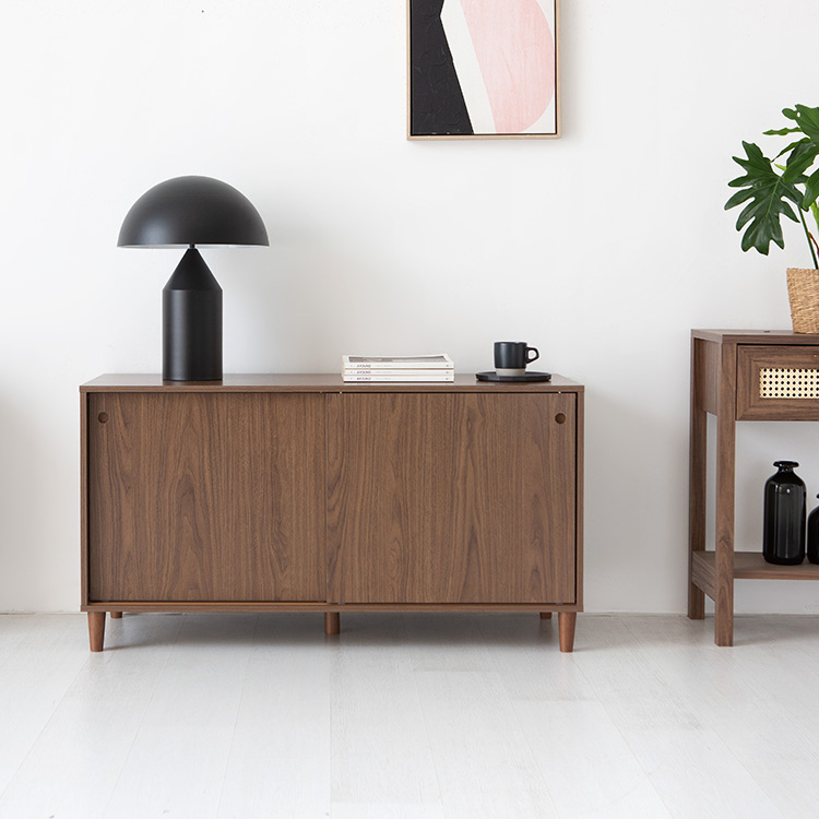 폴라보 TV거실장 12064 1200x450x640mm, 브라운 6729.4759