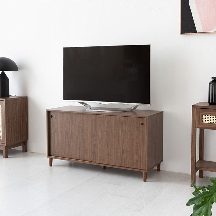 폴라보 TV거실장 12064 1200x450x640mm, 브라운 6729.4759