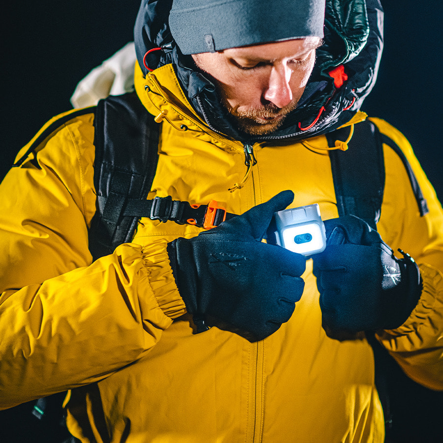 크레모아 캡온 120H 헤드랜턴 작업용 낚시 캠핑 캡라이트 CLP-135