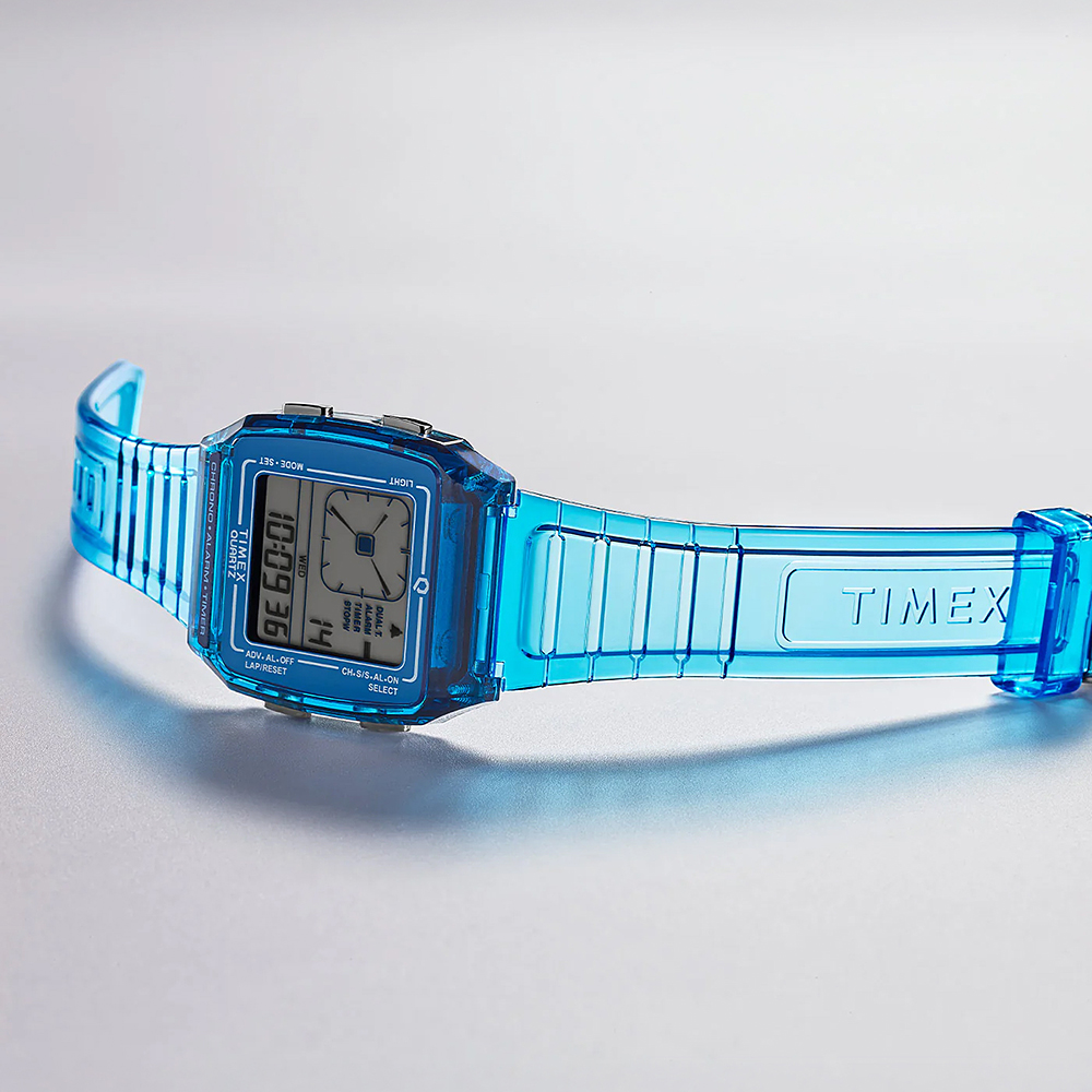 타이맥스 Q TIMEX LCA 디지털 아날로그 전자시계 35mm TW2W45100