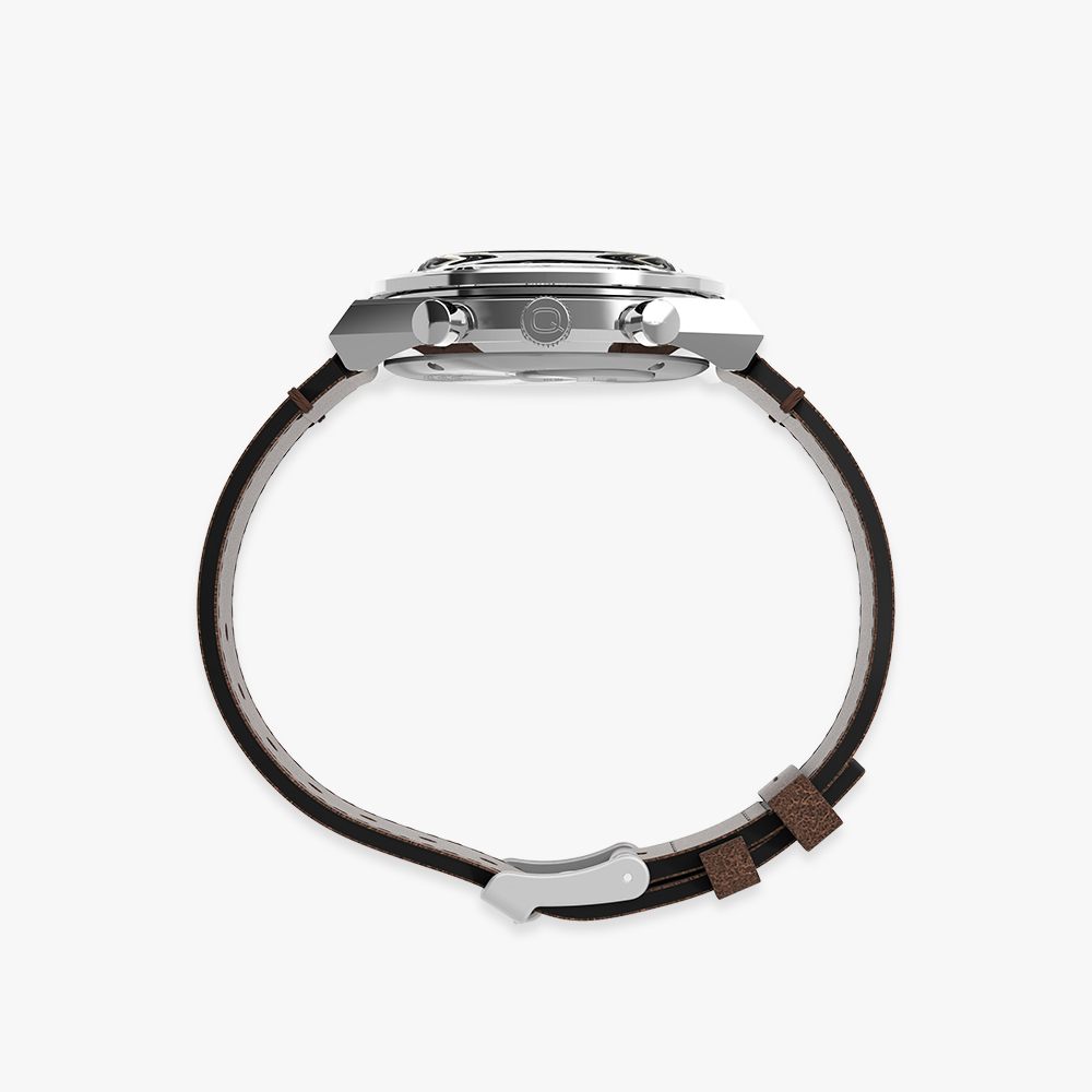 타이맥스 Q TIMEX 크로노그래프 브라운 스포츠워치 40mm TW2V42800