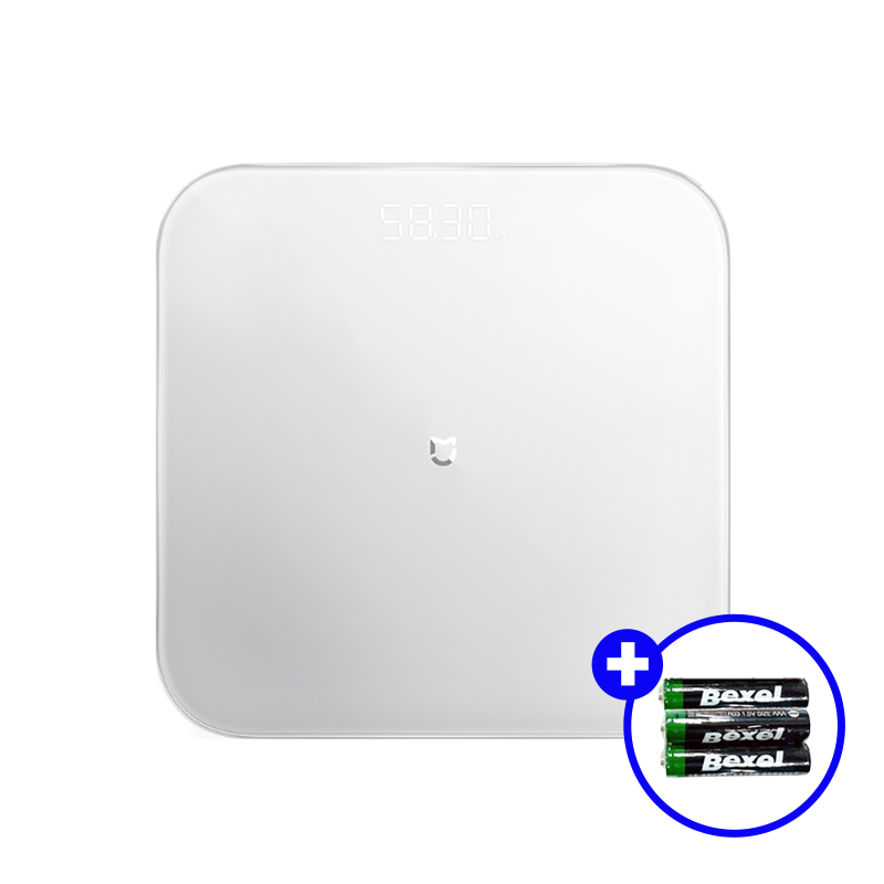 샤오미체중계 신생아 디지털 아기 스마트 체중계 전자 가정용 몸무게측정기 저울+건전지세트