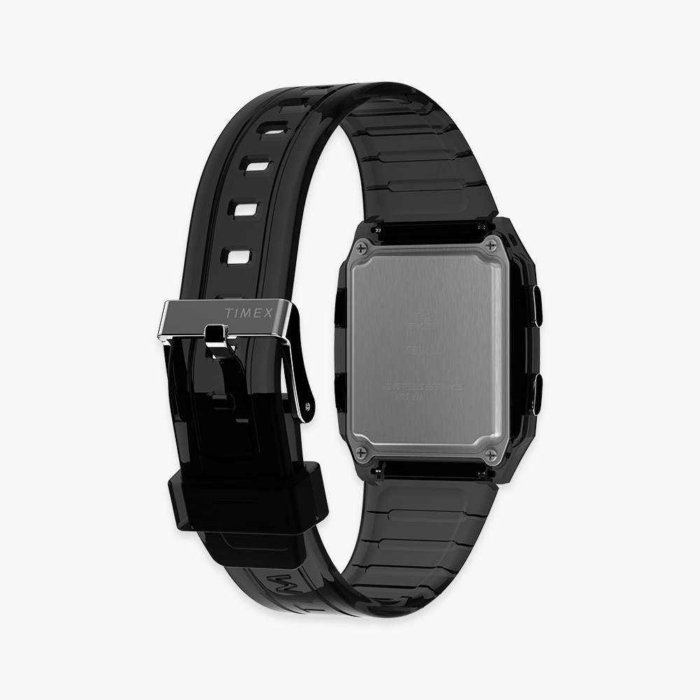 타이맥스 Q TIMEX LCA 레트로 디지털 쿼츠시계 35mm TW2W45000