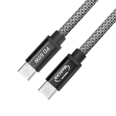 C to C 마그네틱 PD 60W 고속충전 케이블 1M ML-MCC615