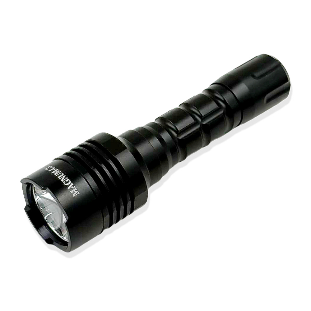 매그넘 L3 LED 후레쉬 집중광 써치라이트 18650 사냥용 사냥 1/4 손전등 랜턴 - 메인 이미지