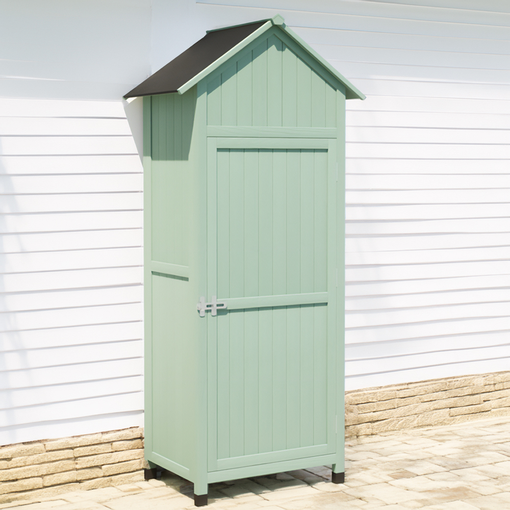 야외 수납장 주택 미니 창고 수납함 소형 농기구 보관함