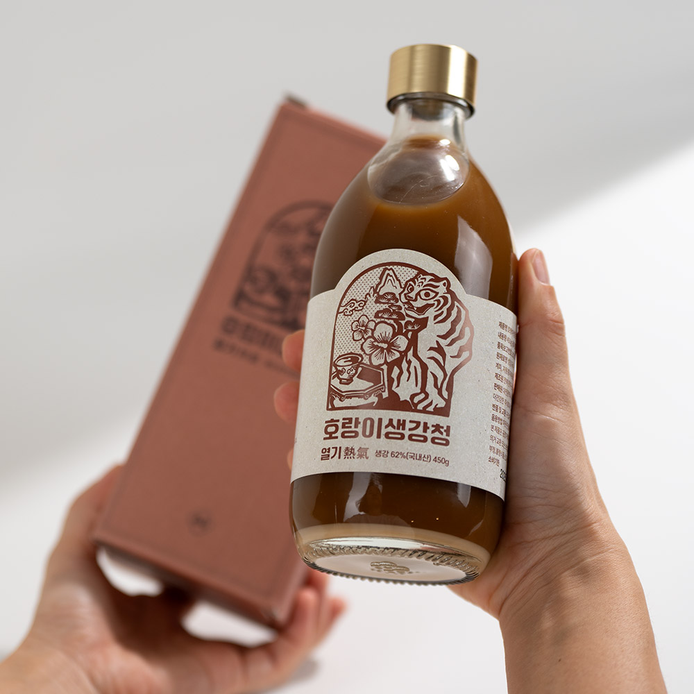 팔팔호랑이 생강청 생강차 생강진액 450g