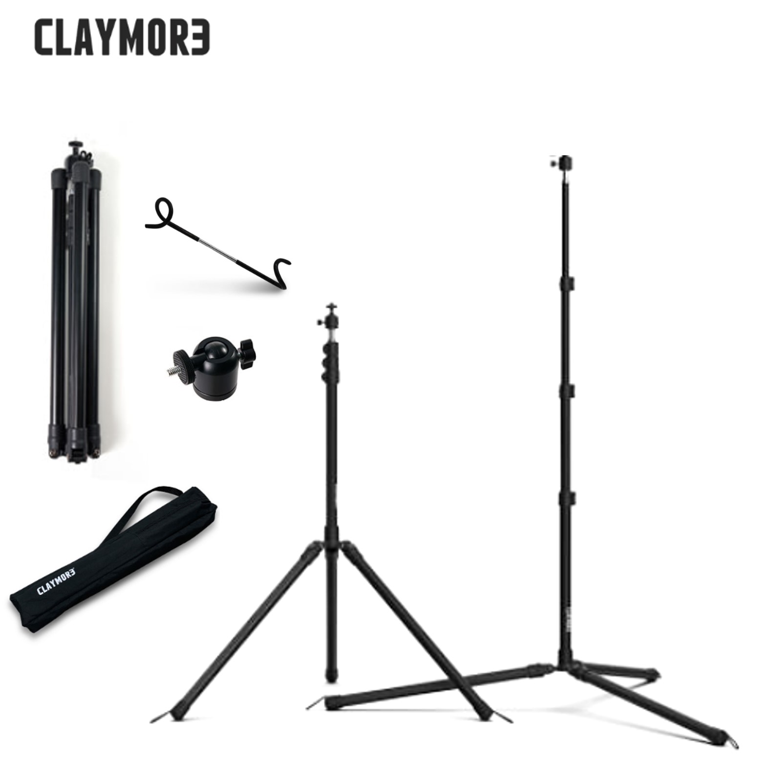 크레모아 삼각대 스탠드 랜턴 걸이 퀵 멀티 4단 거치대