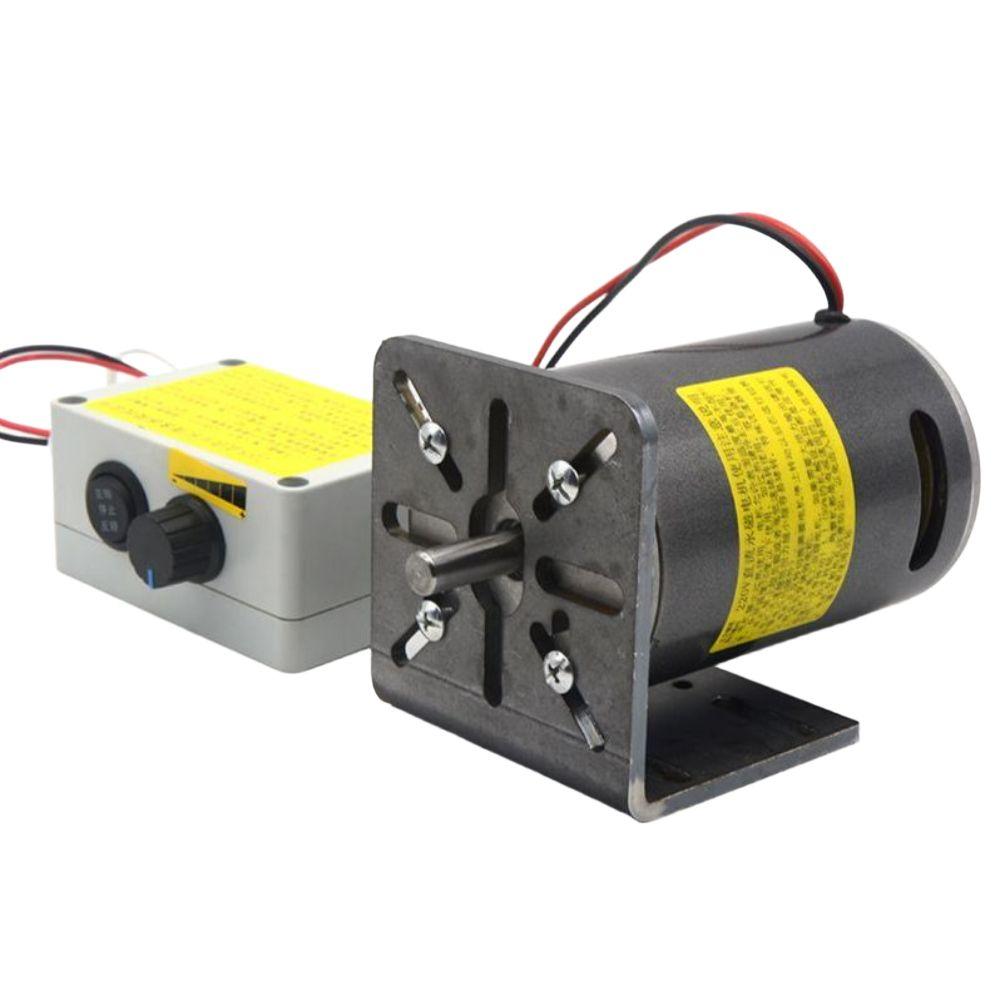 DC 고속 모터 영구 저소음 감속기 강력한 자석 400W 모터+지지대+단일 속도 조절기 - 상세 이미지 3