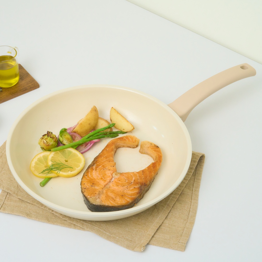 자이글 블룸 인덕션 겸용 국산 프라이팬 28cm 티타늄코팅 후라이팬