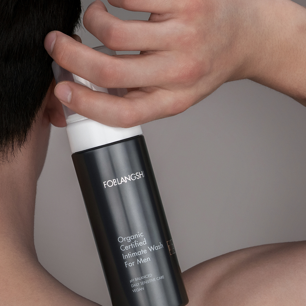 [100%천연성분 칸디다균99%감소] 유기농 포블랑시 항문사타구니 세정제 냄새 남성청결제