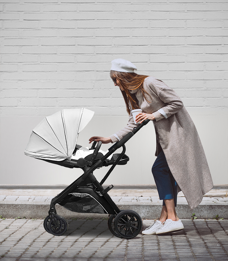 에어보스 하이퍼 프리미엄 양대면 유모차 초소형 폴딩 신생아 사용