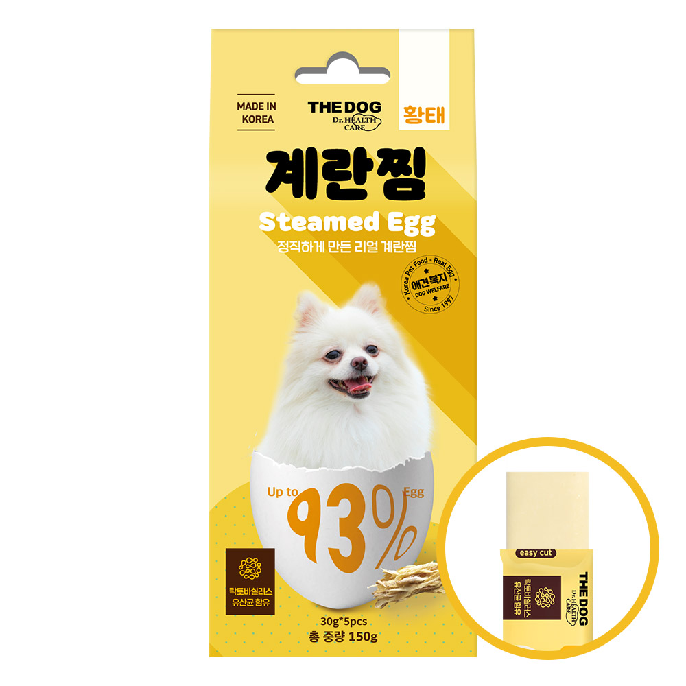 더독 NEW 계란찜 황태, 150g, 1개 - 메인 이미지