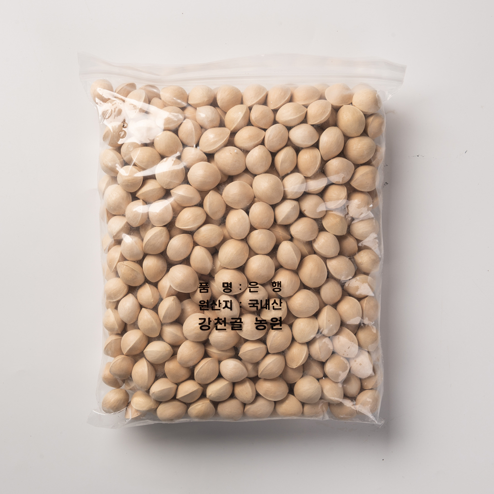 무농약 은행 깐은행 피은행 500g 이미지 2
